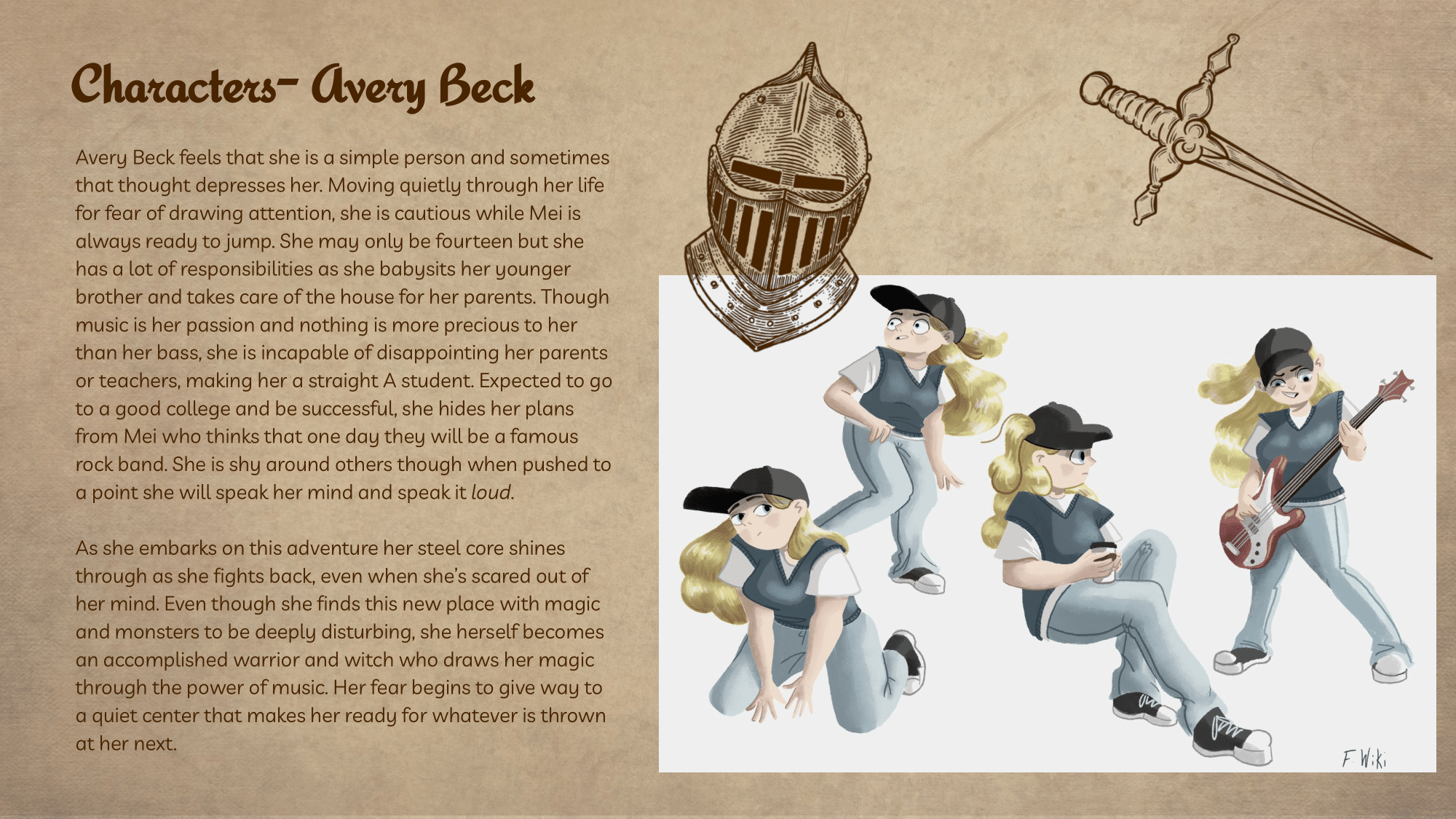 Pitch Bible Page one